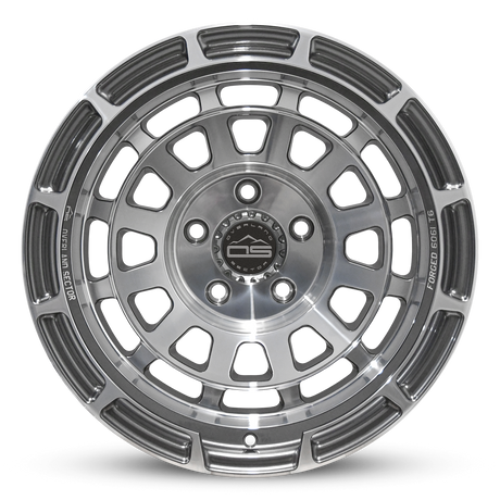 Badlander Gloss Gunmetal Machined (FORGED)