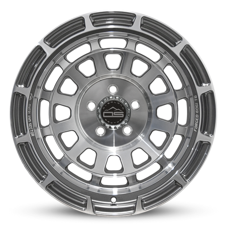 Badlander Gloss Gunmetal Machined (FORGED)