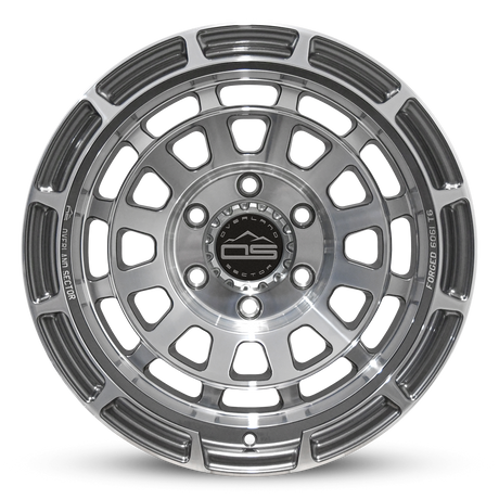 Badlander Gloss Gunmetal Machined (FORGED)
