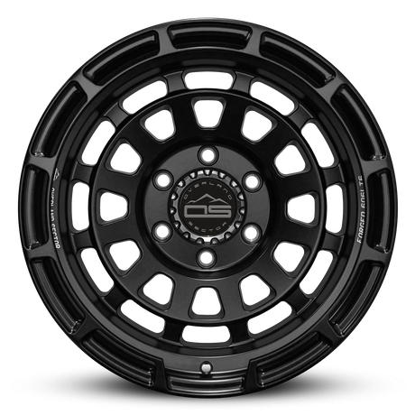 Overland Sector Badlander Forged 17x9 -35 6x139.7mm 106.1mm All Satin Black