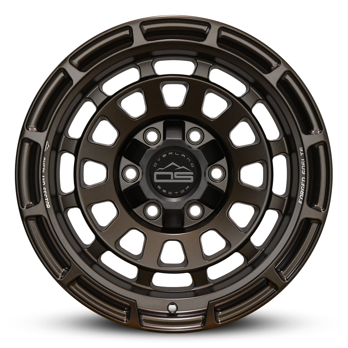 Overland Sector Badlander Forged 17x9 +0 6x135/6x139.7mm 106.1mm All Satin Mocha Bronze