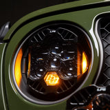 Baja Designs DOT LP6 LED Headlight Kit - Jeep 2018 - 2025 Wrangler JL; 2020 - 2025 Gladiator JT; NOTE w/Halogen Headlights - Xtrusion Overland