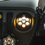 Baja Designs DOT LP6 LED Headlight Kit - Jeep 2018 - 2025 Wrangler JL; 2020 - 2025 Gladiator JT; NOTE w/Halogen Headlights - Xtrusion Overland