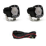 Baja Designs S1 Black LED Auxiliary Light Pod Pair - Universal - Xtrusion Overland