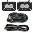 Baja Designs S2 Sport Black Flush Mount LED Light Pod Reverse Kit - Universal - Xtrusion Overland