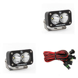 Baja Designs S2 Sport Black LED Auxiliary Light Pod Pair - Universal - Xtrusion Overland
