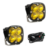 Baja Designs Squadron Pro Black LED Auxiliary Light Pod Pair - Universal - Xtrusion Overland