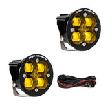 Baja Designs Squadron-R SAE LED Auxiliary Light Pod Pair - Universal - Xtrusion Overland