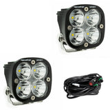 Baja Designs Squadron Sport Black LED Auxiliary Light Pod Pair - Universal - Xtrusion Overland