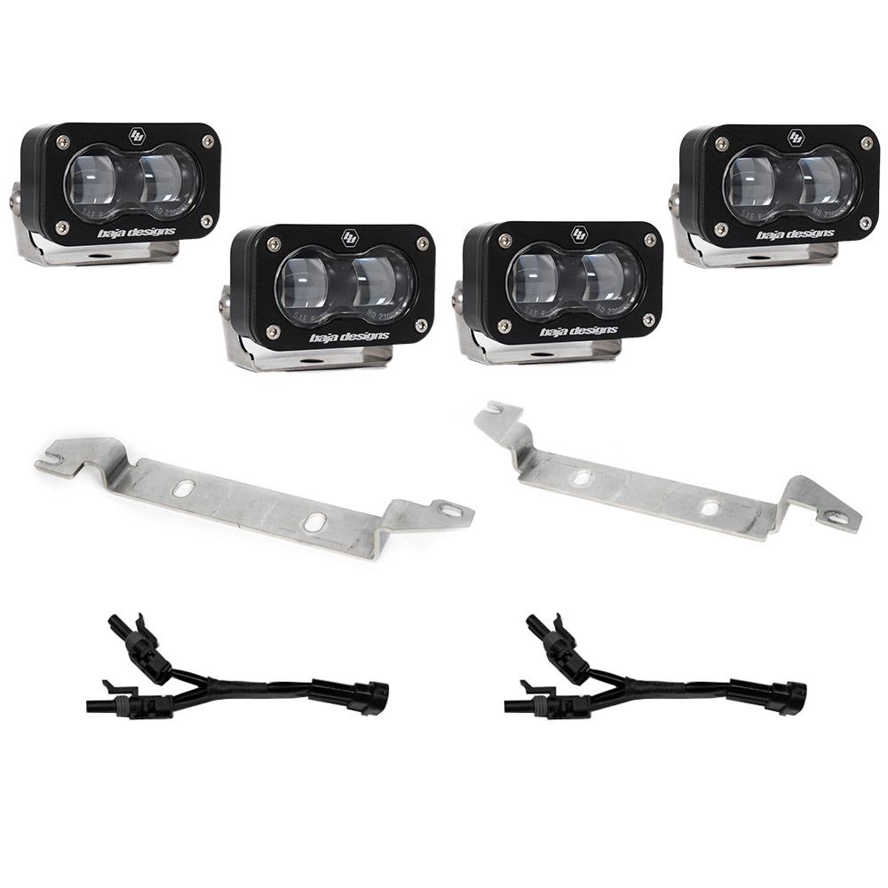 Baja Designs Toyota S2 SAE OEM Fog Light Replacement Kit - Toyota 2024-On Tacoma - Xtrusion Overland