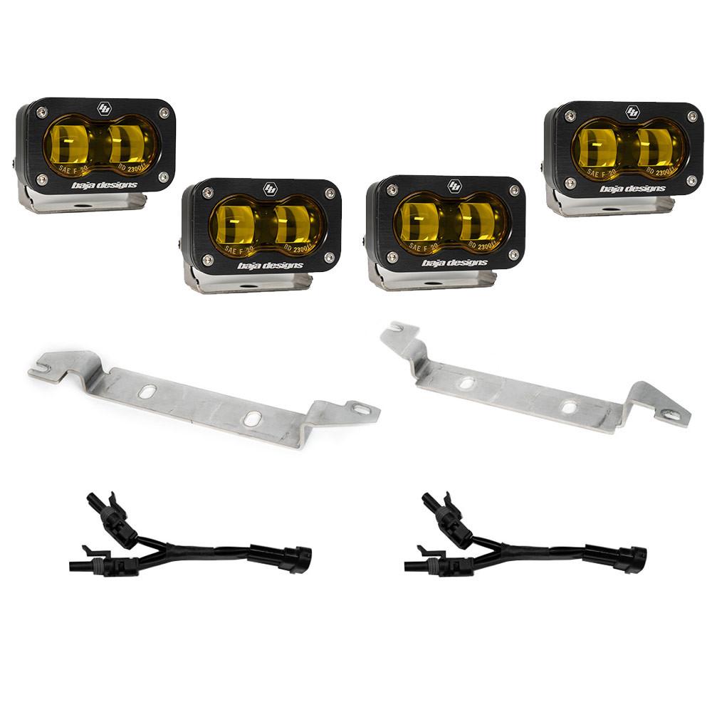 Baja Designs Toyota S2 SAE OEM Fog Light Replacement Kit - Toyota 2024-On Tacoma - Xtrusion Overland