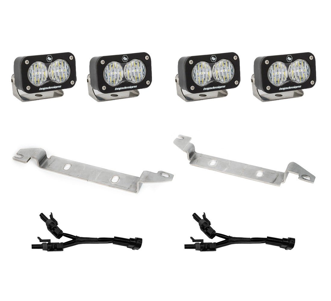 Baja Designs Toyota S2 Sport Dual Fog Pocket Light Kit - Toyota 2022-On Tundra - Xtrusion Overland