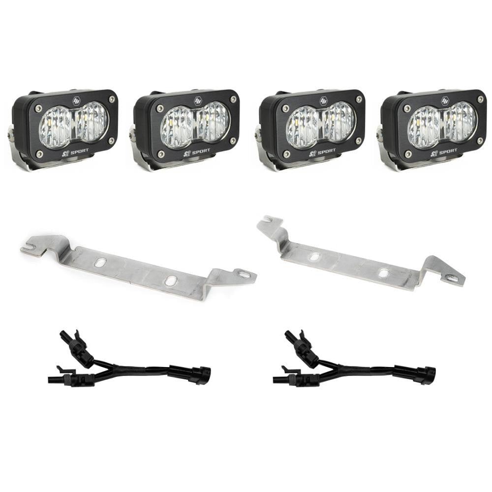 Baja Designs Toyota S2 Sport Dual Fog Pocket Light Kit - Toyota 2024-On Tacoma - Xtrusion Overland