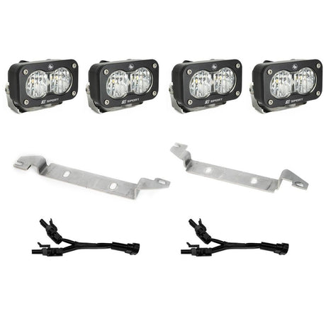 Baja Designs Toyota S2 Sport Dual Fog Pocket Light Kit - Toyota 2024-On Tacoma - Xtrusion Overland