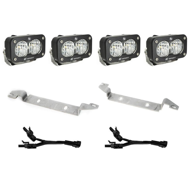 Baja Designs Toyota S2 Sport Dual Fog Pocket Light Kit - Toyota 2024-On Tacoma - Xtrusion Overland