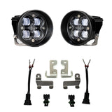 Baja Designs Toyota Squadron-R SAE Fog Pocket Light Kit - Toyota 2010-22 4Runner; 2012-22 Tacoma; 2014-21 Tundra - Xtrusion Overland