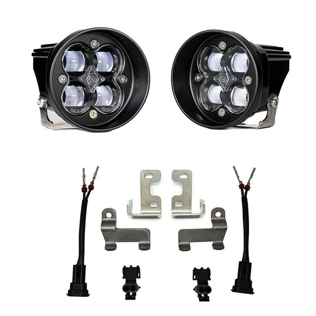 Baja Designs Toyota Squadron-R SAE Fog Pocket Light Kit - Toyota 2010-22 4Runner; 2012-22 Tacoma; 2014-21 Tundra - Xtrusion Overland