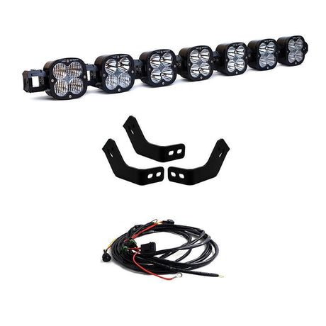 Baja Designs Toyota XL Linkable Roof Light Bar Kit For Prinsu/Sherpa Rack - Toyota 2010-23 4Runner; 2007-14 FJ Cruiser; 2005-23 Tacoma; 2007-21 Tundra - Xtrusion Overland