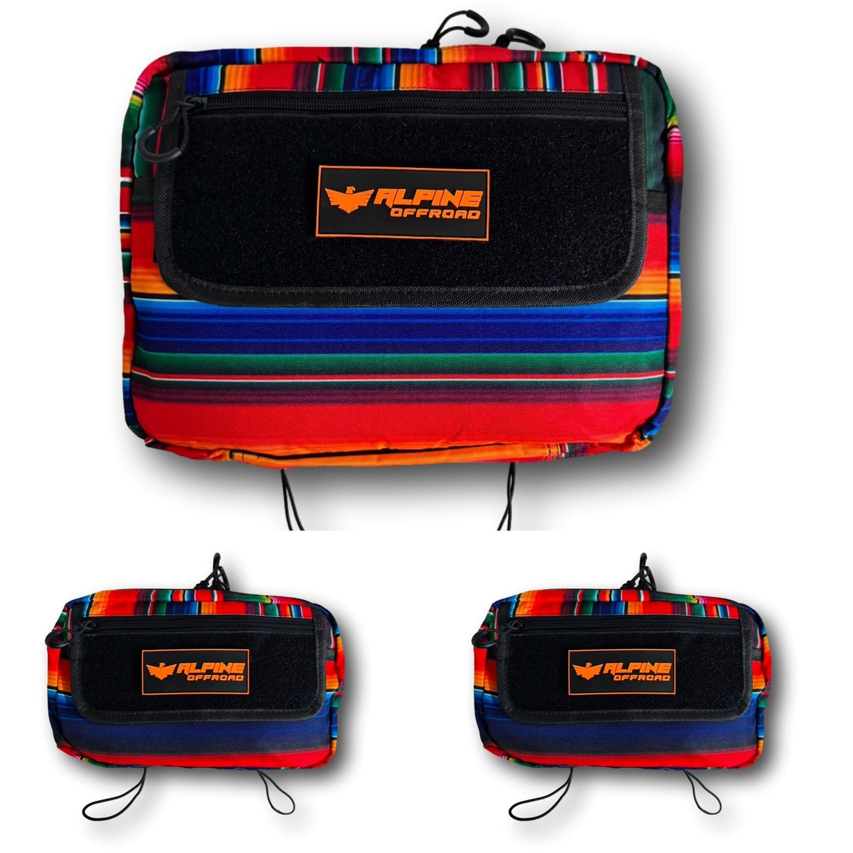Baja Molle Pouch Set- (1 Large, 2 Medium) - Xtrusion Overland