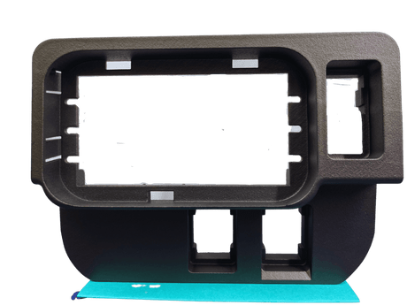 Base Panel for 1 Tall and 2 Short Switch Locations (Tacoma Access Cab) - Xtrusion Overland