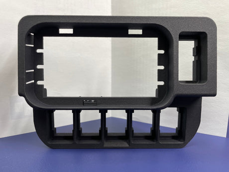 Base Panel for 1 Tall and 5 Short Switch Locations (Tacoma Access Cab) - Xtrusion Overland