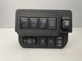 Base Switch Panel for 4 Short Switches (Tacoma Double Cab) - Xtrusion Overland