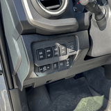 Base Switch Panel for 4 Short Switches (Tacoma Double Cab) - Xtrusion Overland