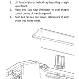 Bed Cap Gap Eliminators (PAIR) - Xtrusion Overland