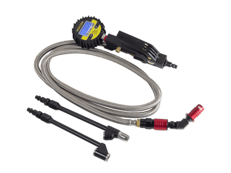 Big Kahuna Digital - Ventoso™ RED Tire Inflator with Gauge, 6 ft. Hose, and Quick-Switch Chucks - Xtrusion Overland