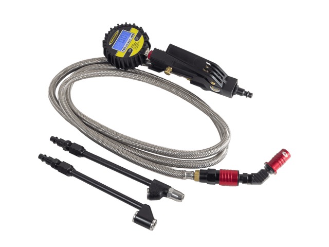 Big Kahuna Digital - Ventoso™ RED Tire Inflator with Gauge, 6 ft. Hose, and Quick-Switch Chucks - Xtrusion Overland