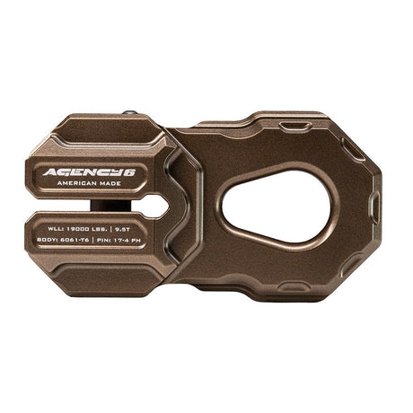 Billet Winch Shackle - Bronze - Xtrusion Overland