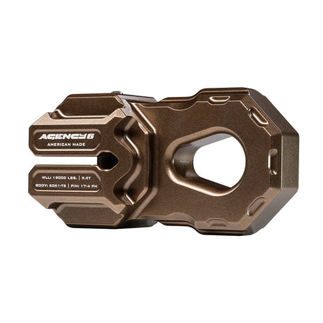 Billet Winch Shackle - Bronze - Xtrusion Overland