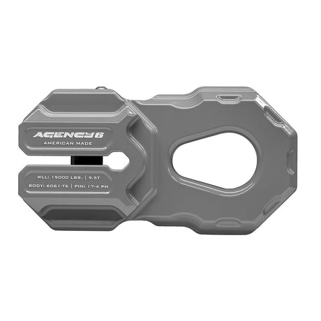 Billet Winch Shackle - Earth Grey - Xtrusion Overland