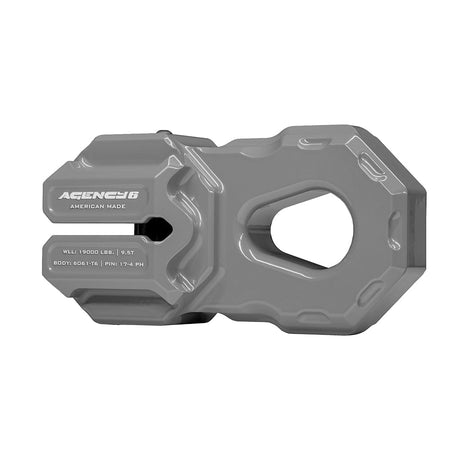 Billet Winch Shackle - Earth Grey - Xtrusion Overland