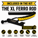 Black Beard Fire Plug Kit | Fire Starter Kit - Xtrusion Overland
