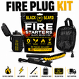 Black Beard Fire Plug Kit | Fire Starter Kit - Xtrusion Overland