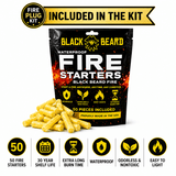 Black Beard Fire Plug Kit | Fire Starter Kit - Xtrusion Overland