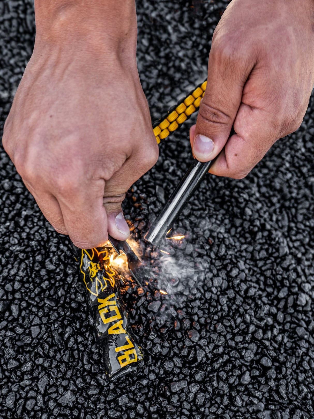 Black Beards Ferro Rod Fire Starter - Xtrusion Overland