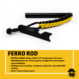 Black Beards Ferro Rod Fire Starter - Xtrusion Overland