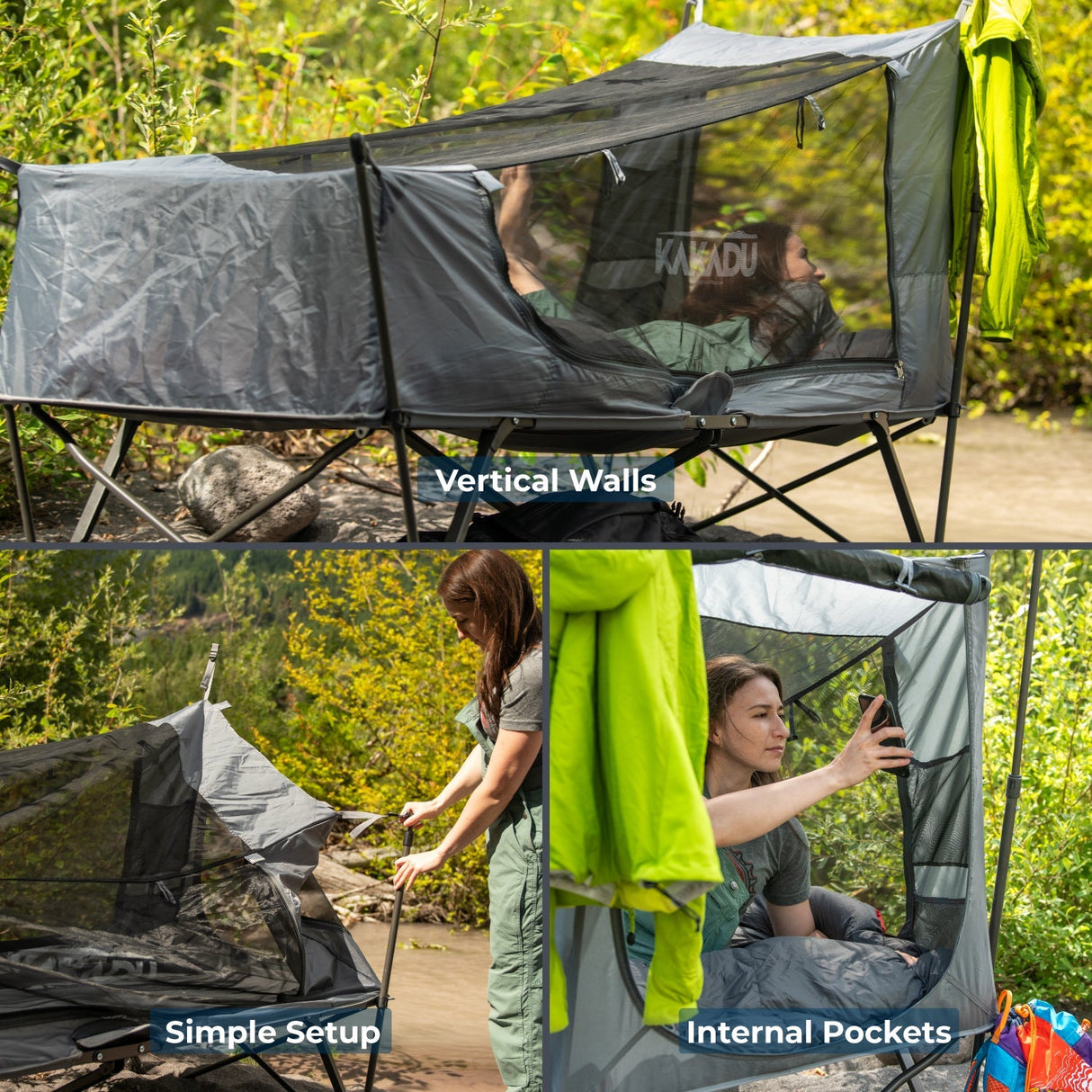 BlockOut® Cot Tent 1P - Xtrusion Overland