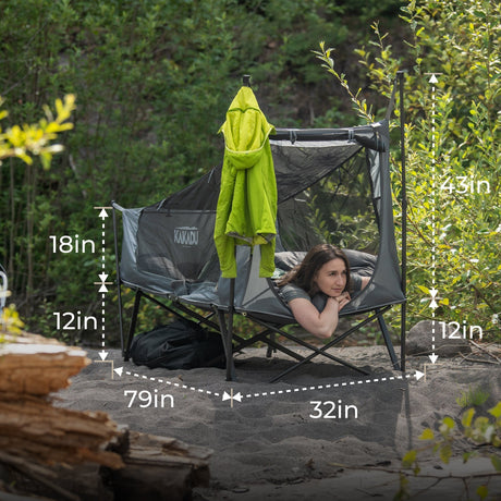 BlockOut® Cot Tent 1P - Xtrusion Overland
