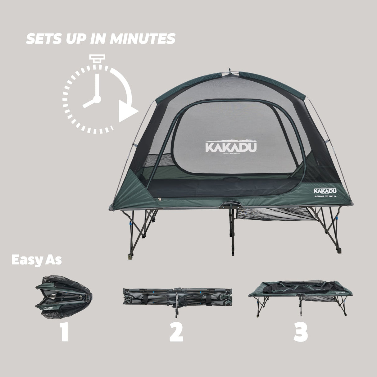 BlockOut® Cot Tent 2P - Xtrusion Overland