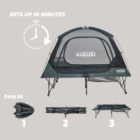 BlockOut® Cot Tent 2P - Xtrusion Overland