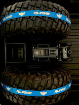 Blue Tire Tie Down (Single Strap) - Xtrusion Overland