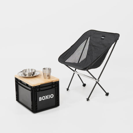 BOXIO CHAIR Set of 2 I ultralight camping chair with box - Xtrusion Overland