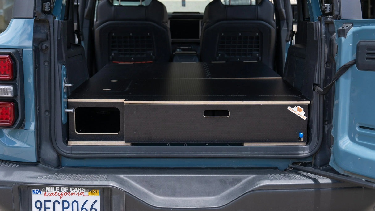 Bronco | Drawer Storage System & Bed Platform | 2021+ Ford Bronco 4-Door - Xtrusion Overland