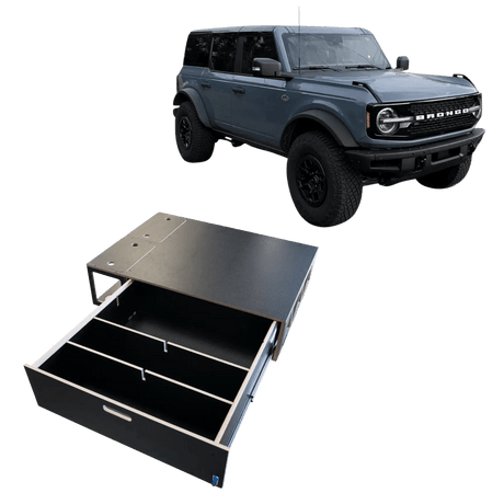 Bronco | Drawer Storage System & Bed Platform | 2021+ Ford Bronco 4-Door - Xtrusion Overland