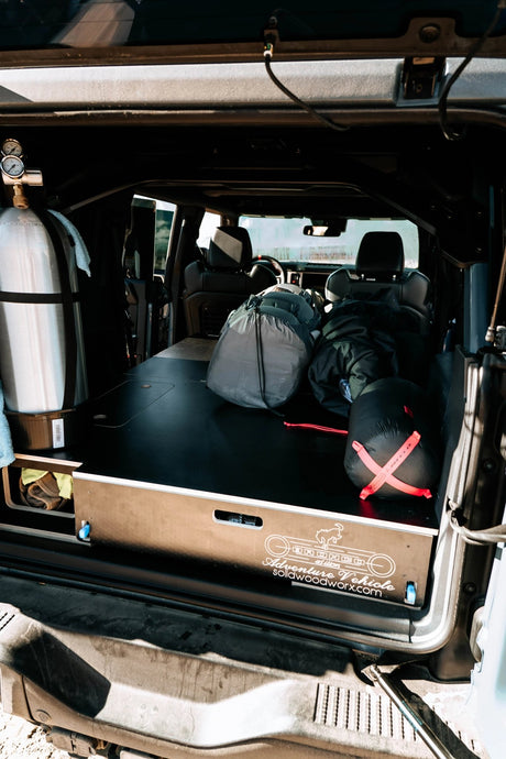 Bronco | Drawer Storage System & Bed Platform | 2021+ Ford Bronco 4-Door - Xtrusion Overland