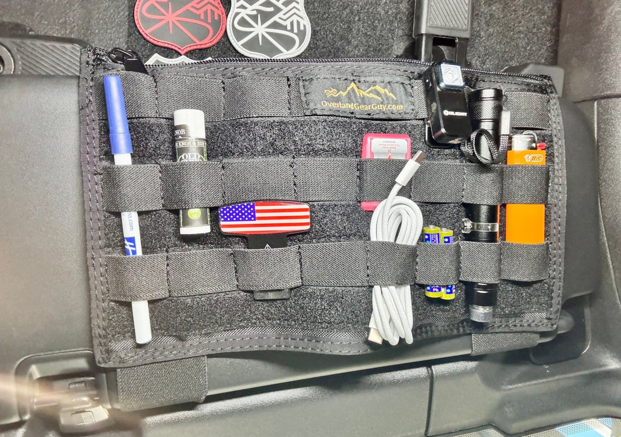 Bronco MOLLE Visor Organizer - Ford Bronco Visor - Xtrusion Overland