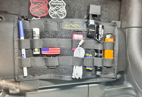 Bronco MOLLE Visor Organizer - Ford Bronco Visor - Xtrusion Overland